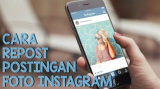 cara repost postingan instagram